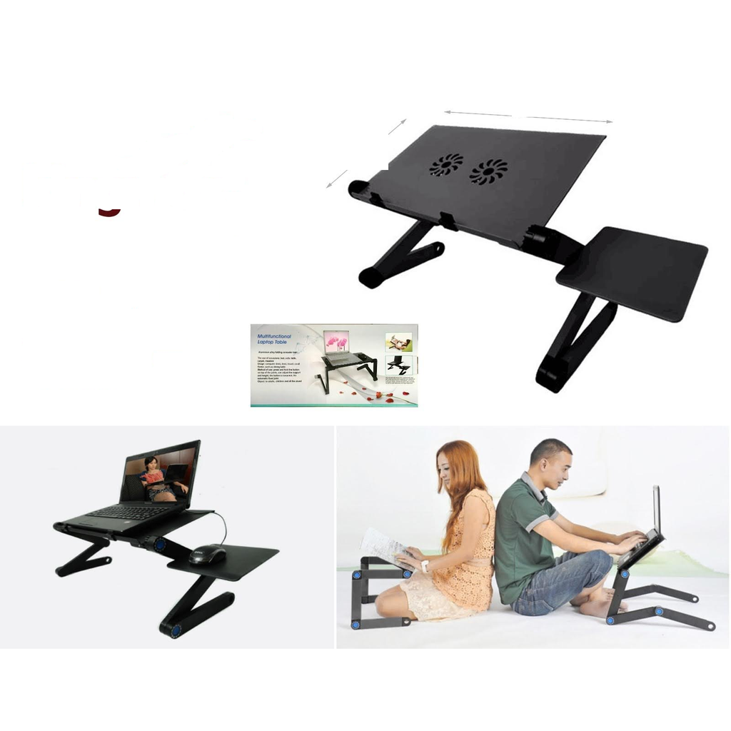 [807] Mesita plegable para laptop con ventiladores