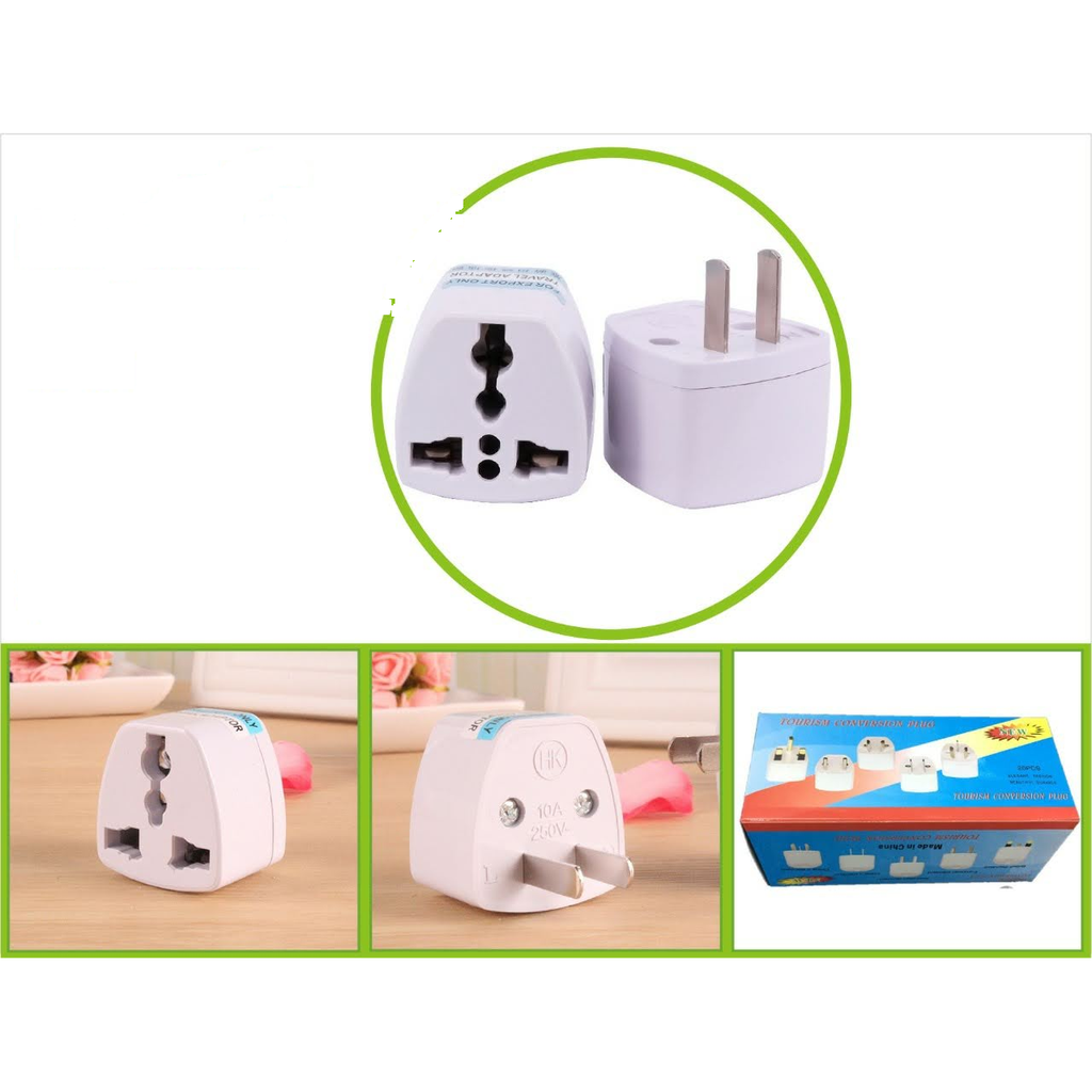 [AS-001] Adaptador de enchufe de viaje conversion US