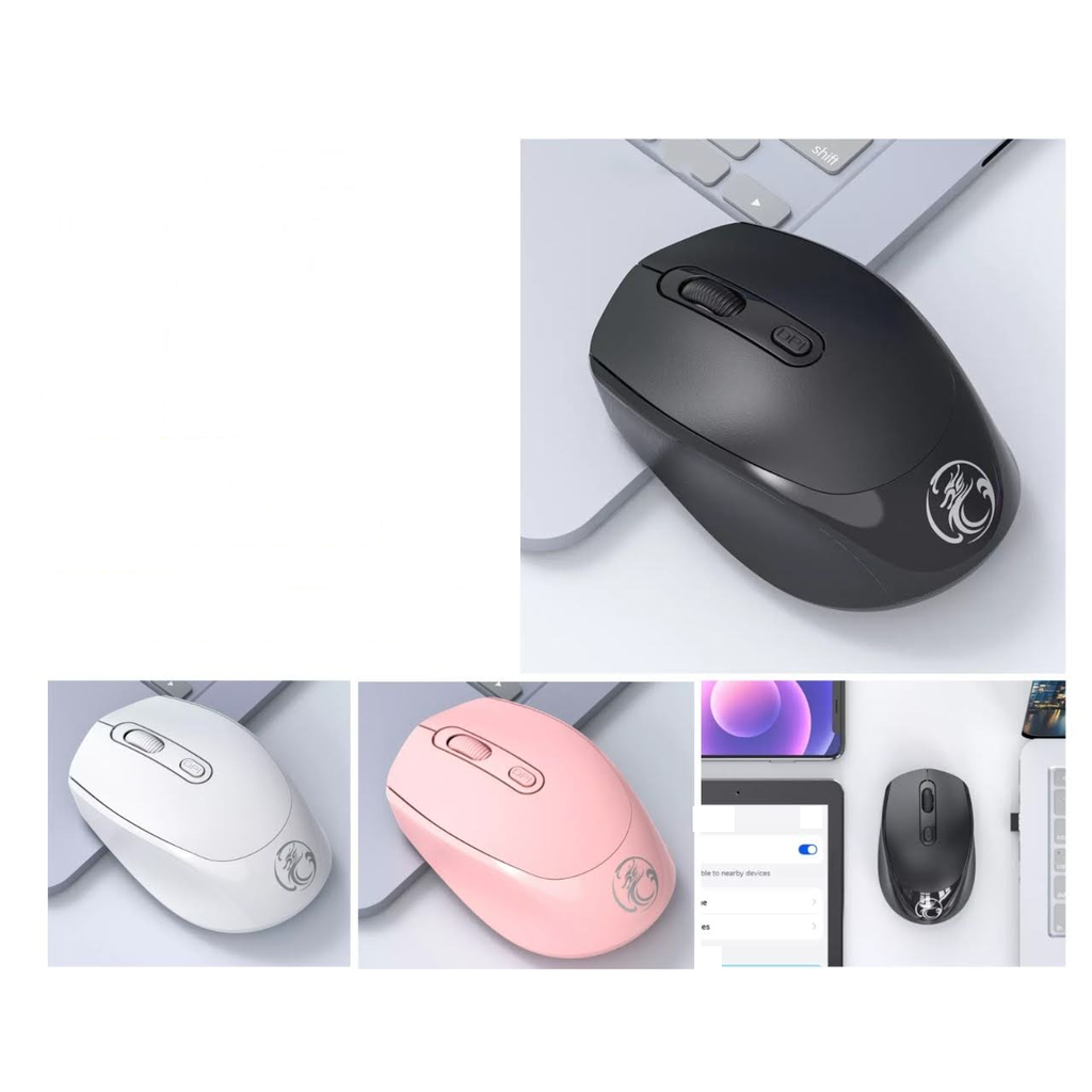 Mouse inalambrico 2.4G Bluetooth