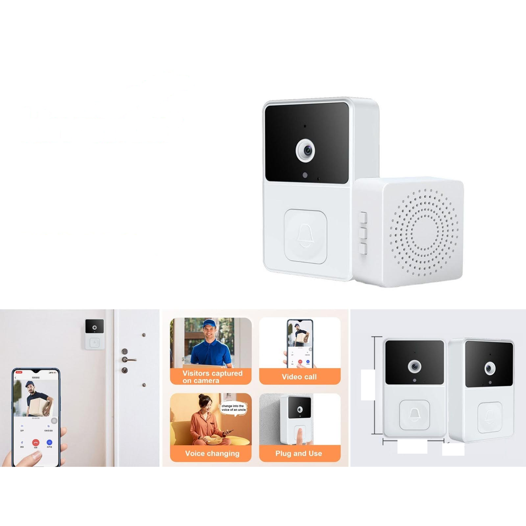 [X11-1] Timbre con camara inalambrico con receptor