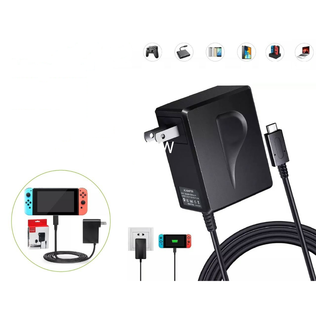Cargador de pared 40W Tipo-C para Nintendo Switch