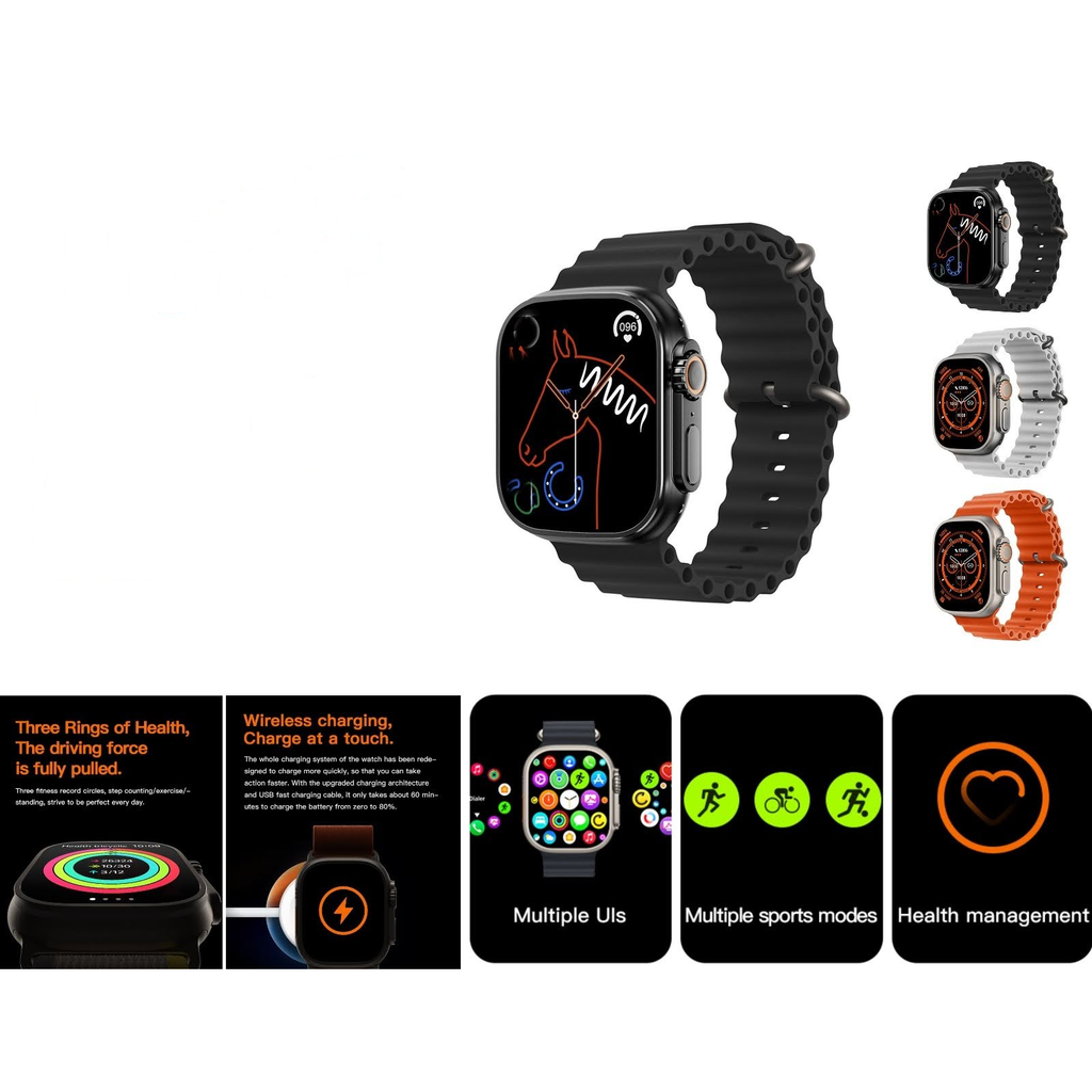 [U8 ULTRA] Reloj inteligente smartwatch pantalla 2.09 pulg IPS Bluetooth 5.0