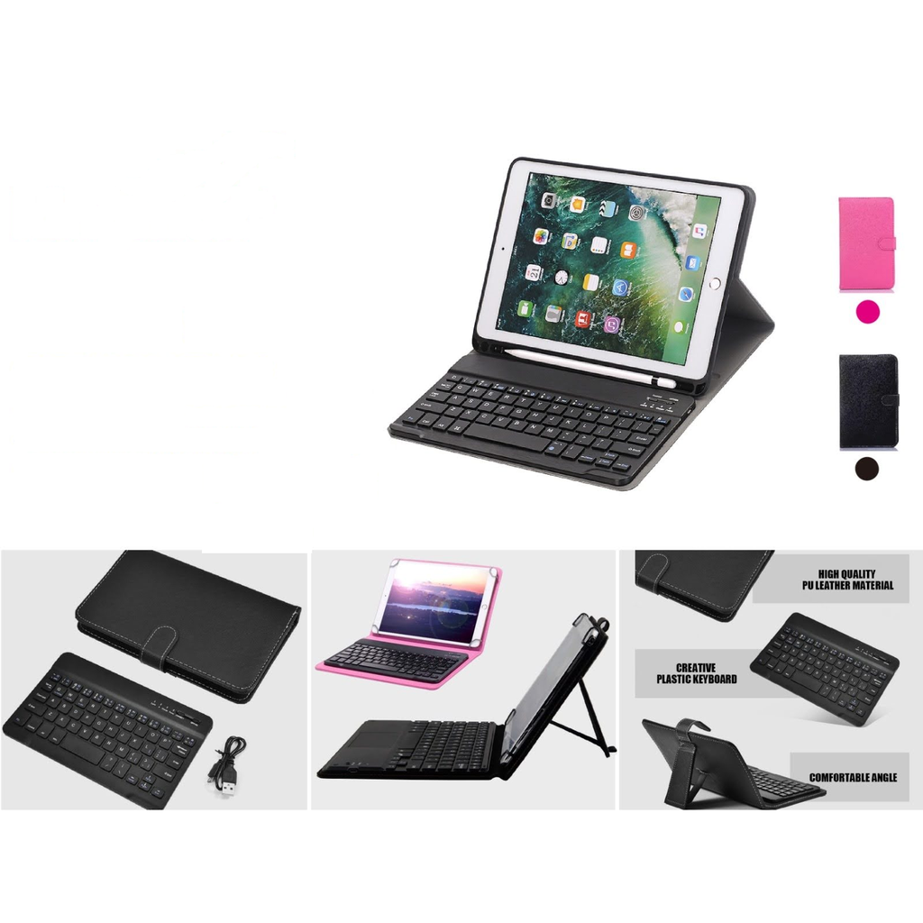 [ZS-BT10] Estuche con teclado inalambrico Bluetooth para tableta de 10 pulgadas