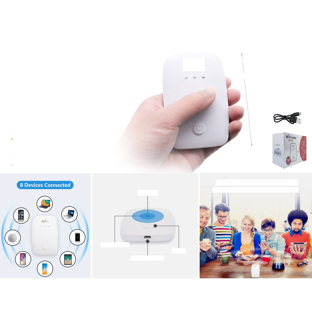 Router WiFi portatil 4G LTE