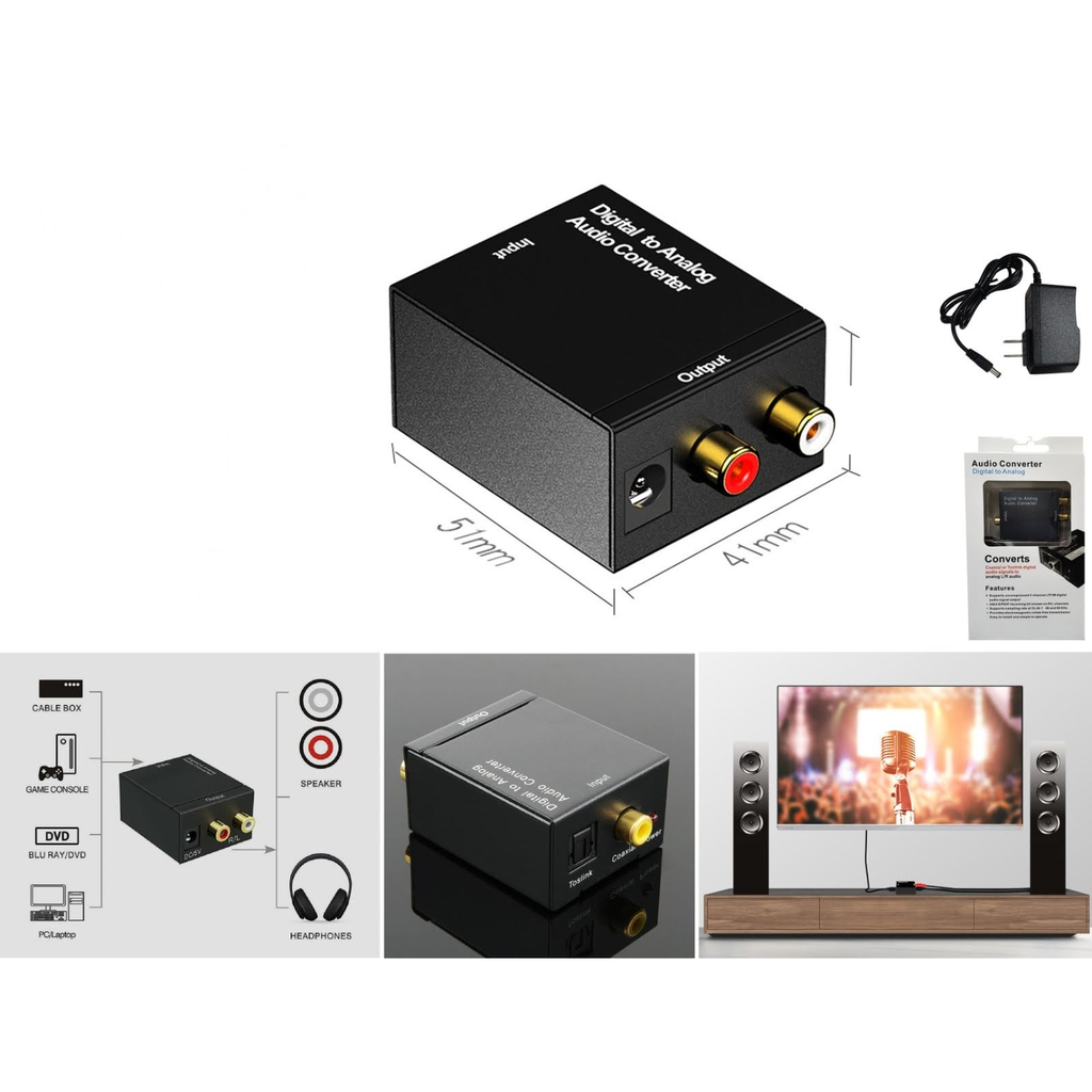 [DIG-C02] Convertidor de audio digital a analogico