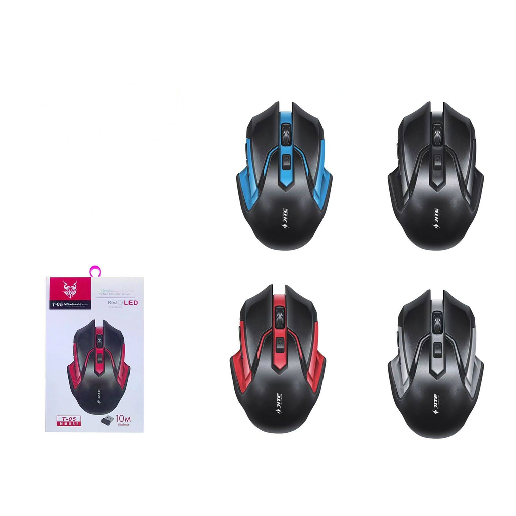 Mouse inalambrico 2.4G con LED