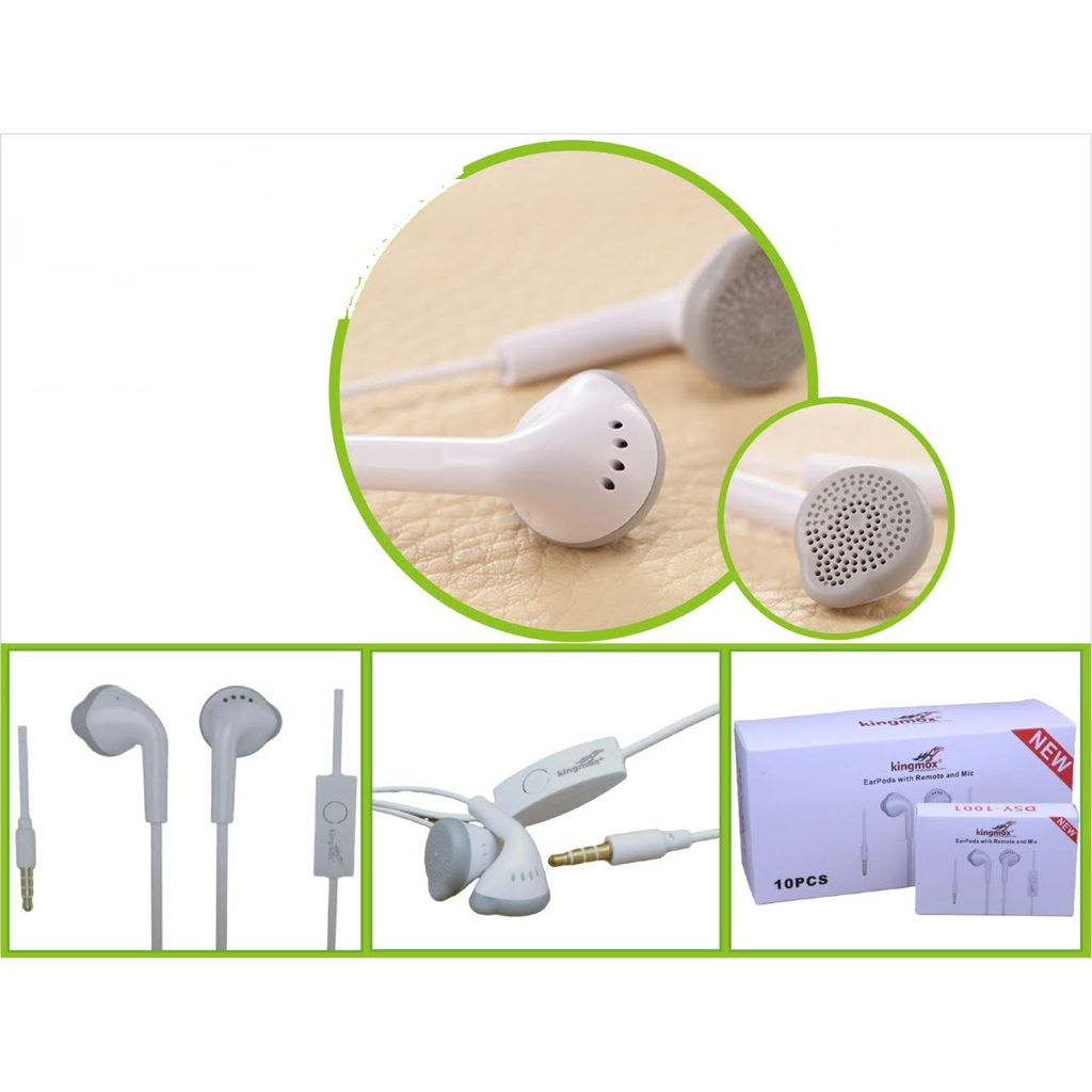 Audifonos universales con microfono jack 3.5mm