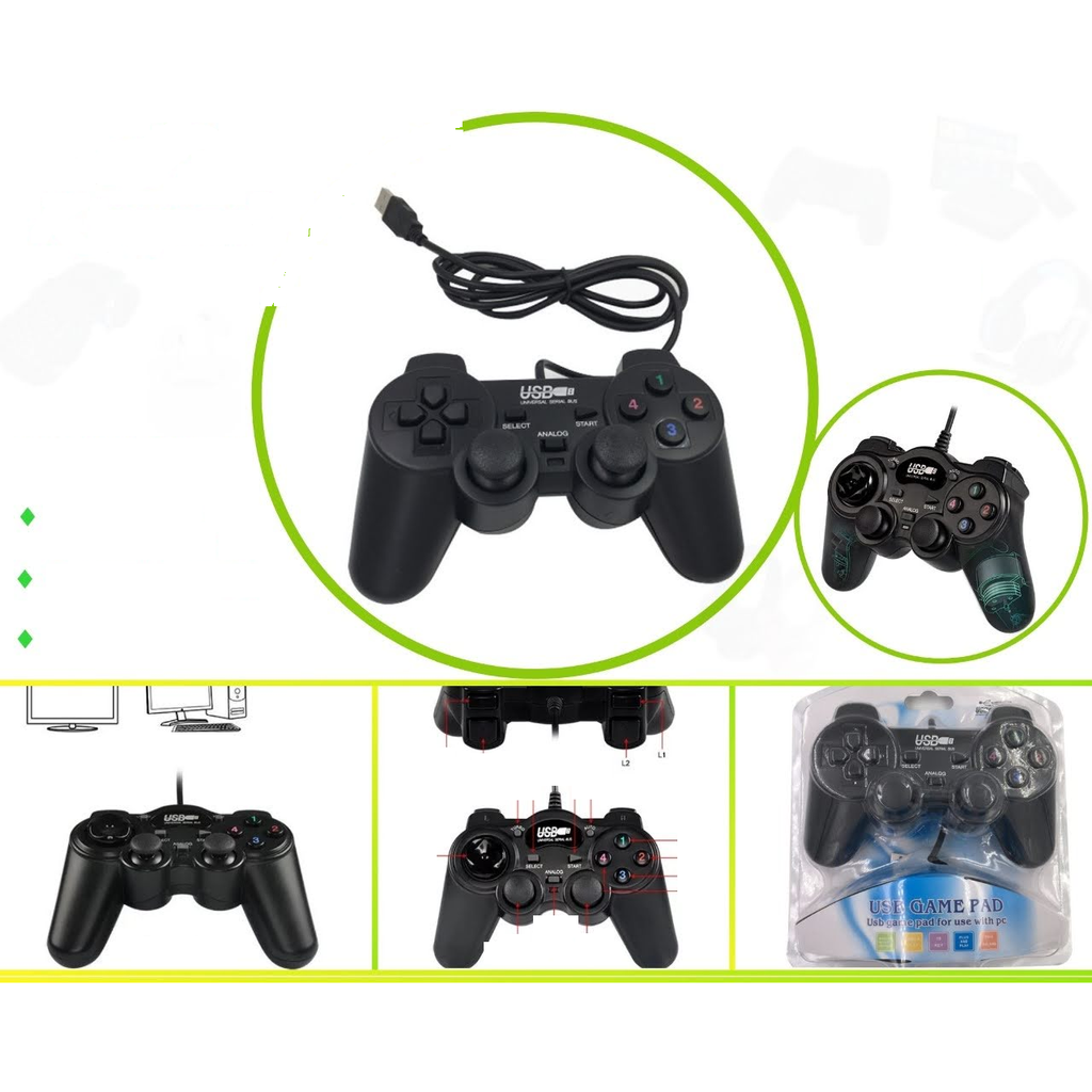 Control de juego con conexion USB para PC y TV