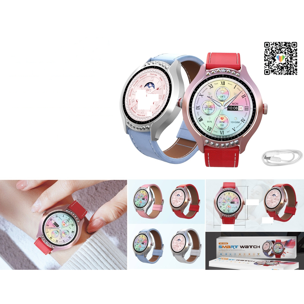 Reloj inteligente para dama pantalla 1.32 pulg BT 5.3 IP67