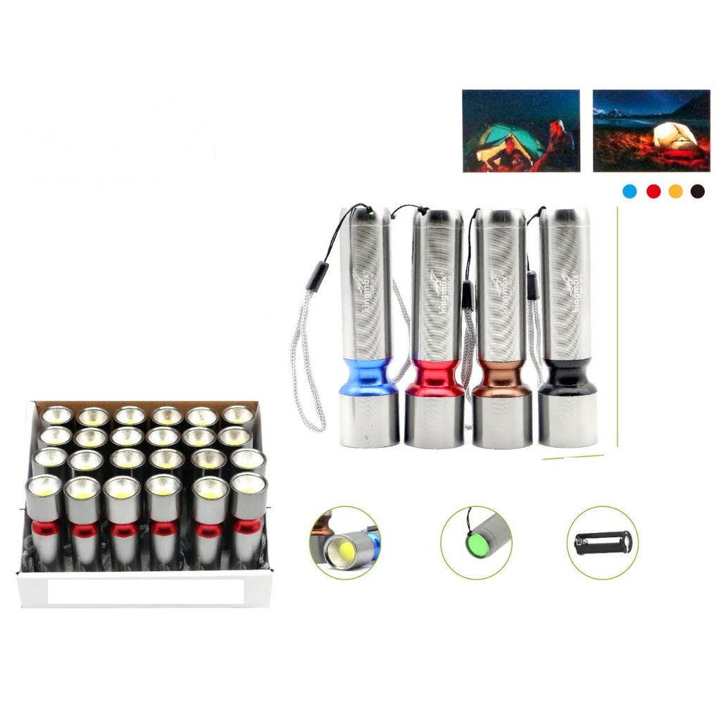 Linterna de bateria seca COB