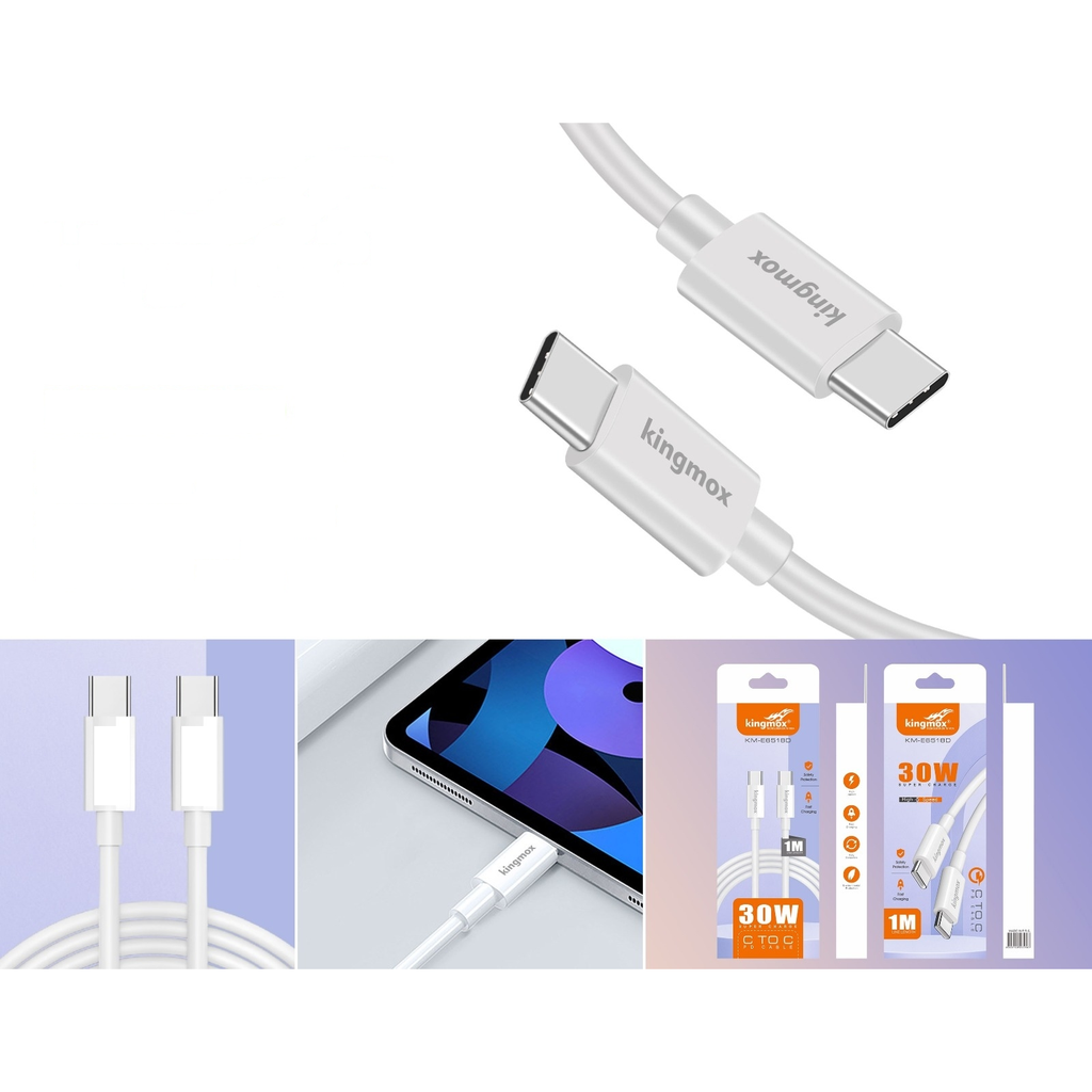 Cable PD Type-C a Type-C 30W 1m