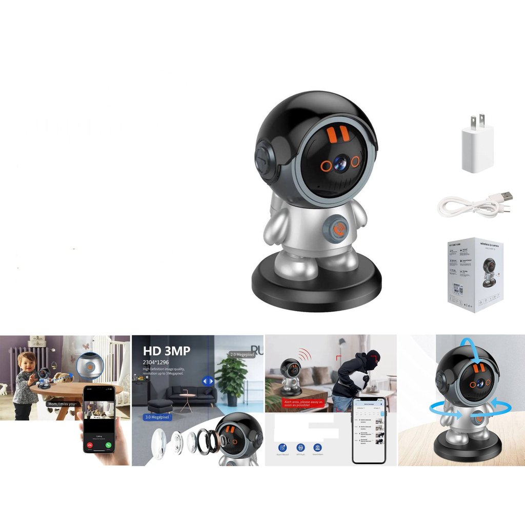 [YH-A5] Camara de videollamada 4.0MP WiFi con deteccion de movimiento