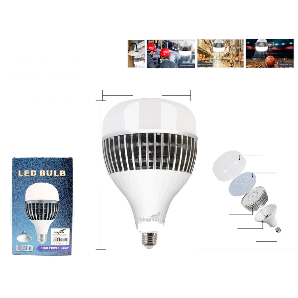 Bombillo LED de alta potencia 150W E27 6500K