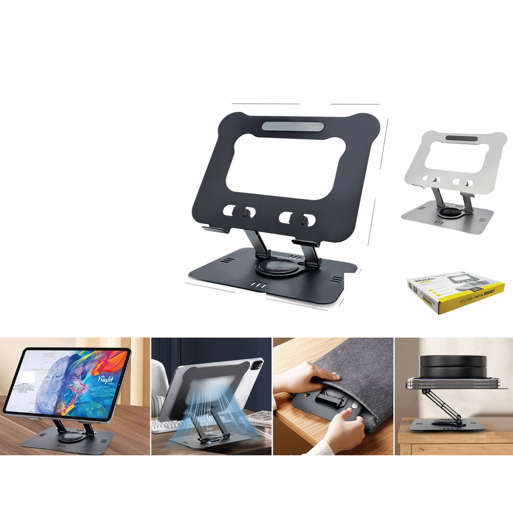 [S951] Soporte plegable giratorio para portatil