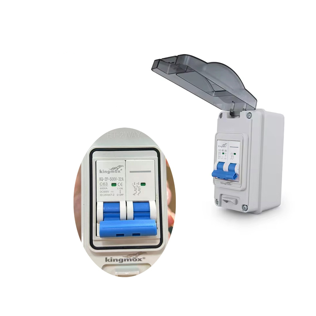 Interruptor automatico IP65 2P 500V 32A
