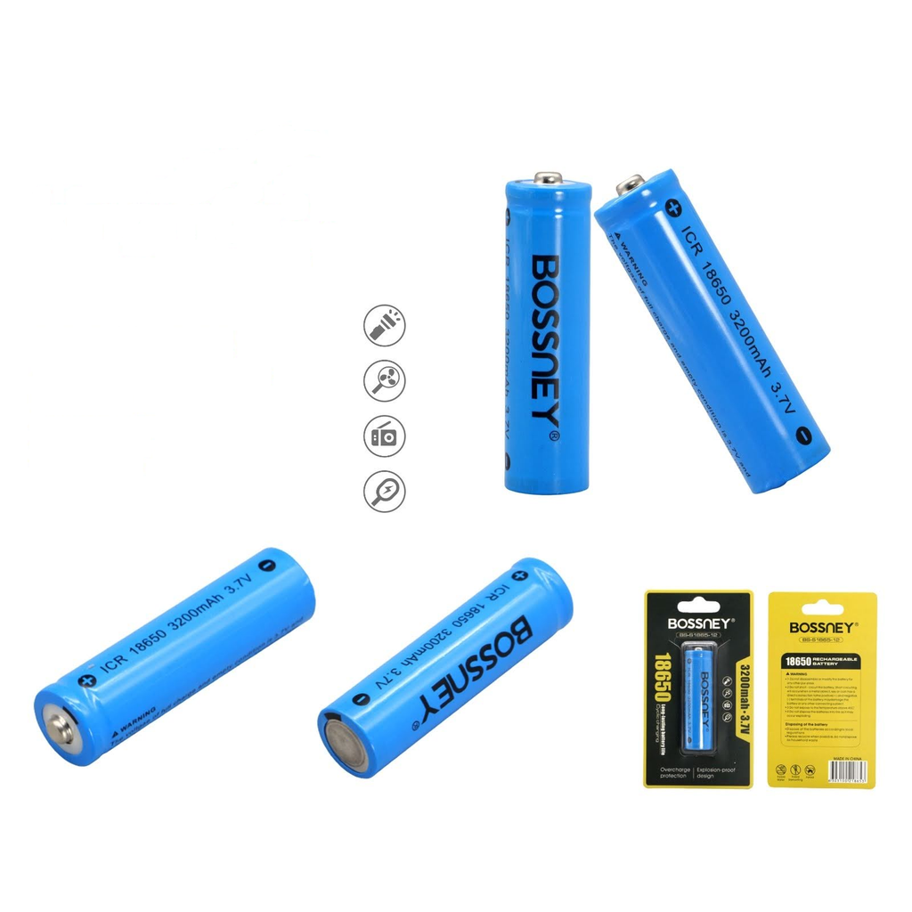 [BS-S1865-12] Bateria recargable 18650 3200mAh 3.7V