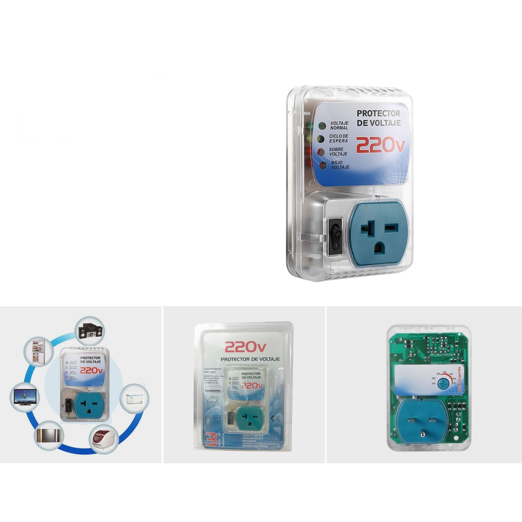 [N008-220] Protector de voltaje 220V 20A 4400W