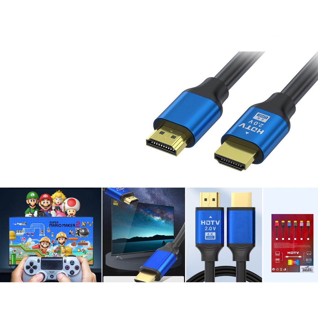 Cable HDMI 4K 2.0 de datos 20 metros