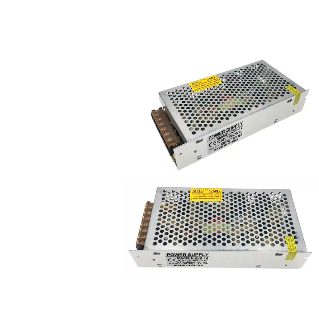 Transformador para tiras LED 200W 12V