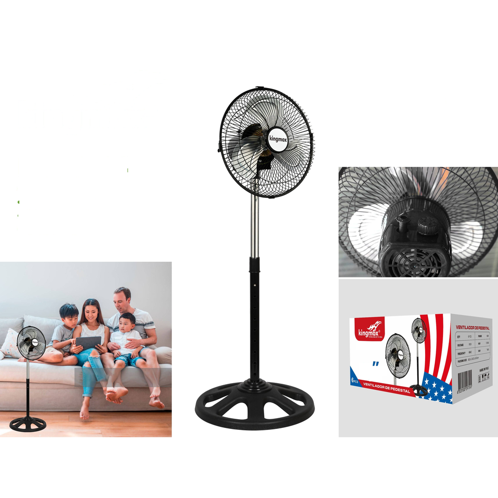 Ventilador de pedestal 10 pulgadas 65W
