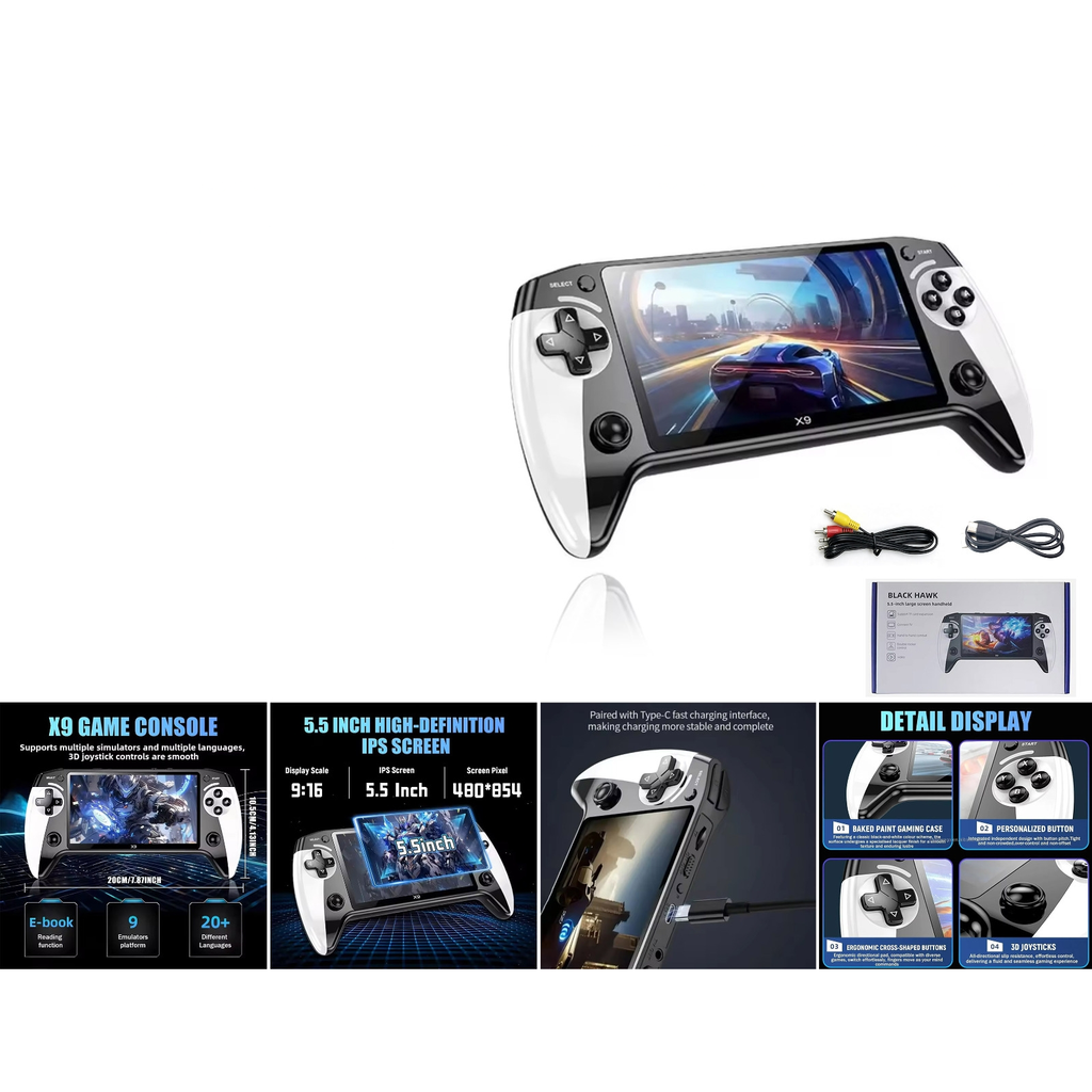 Consola de juegos portatil 5.5 pulgadas