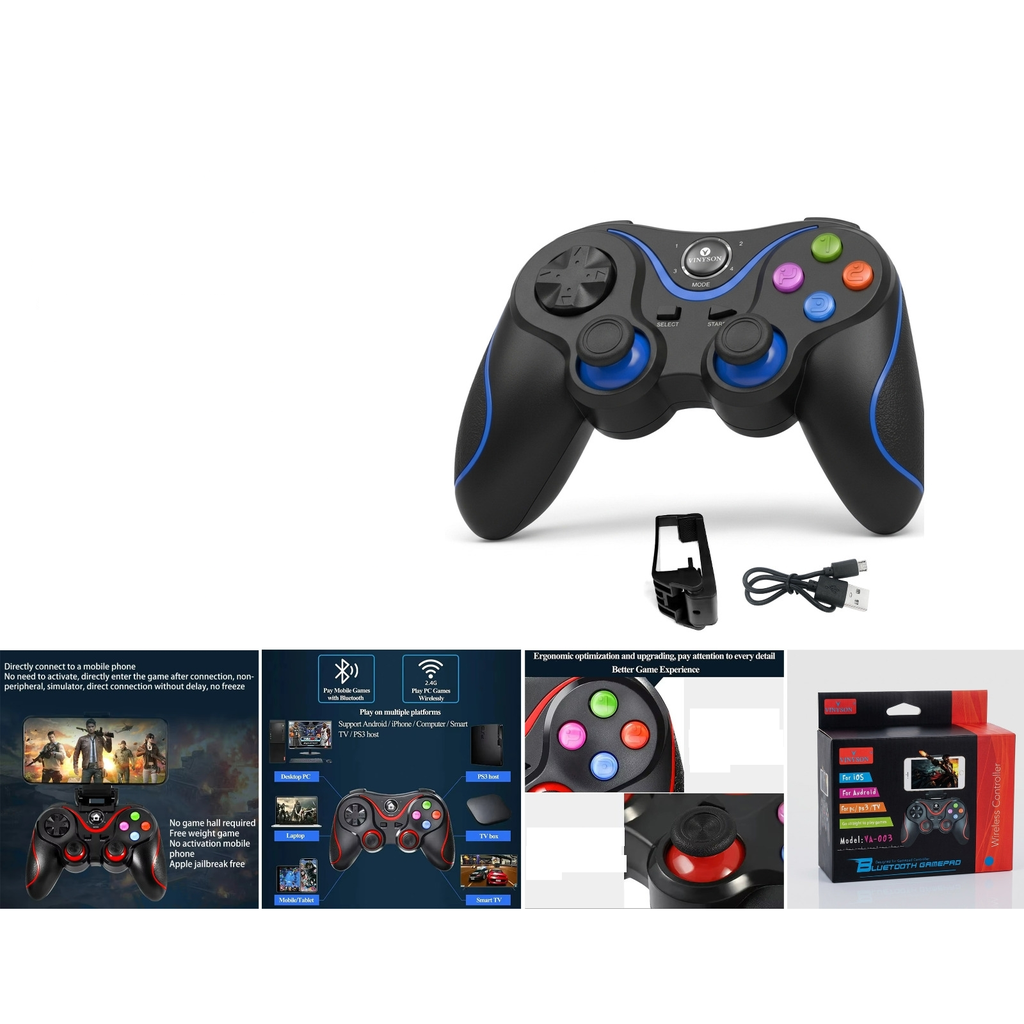 Mando de videojuegos inalambrico Bluetooth