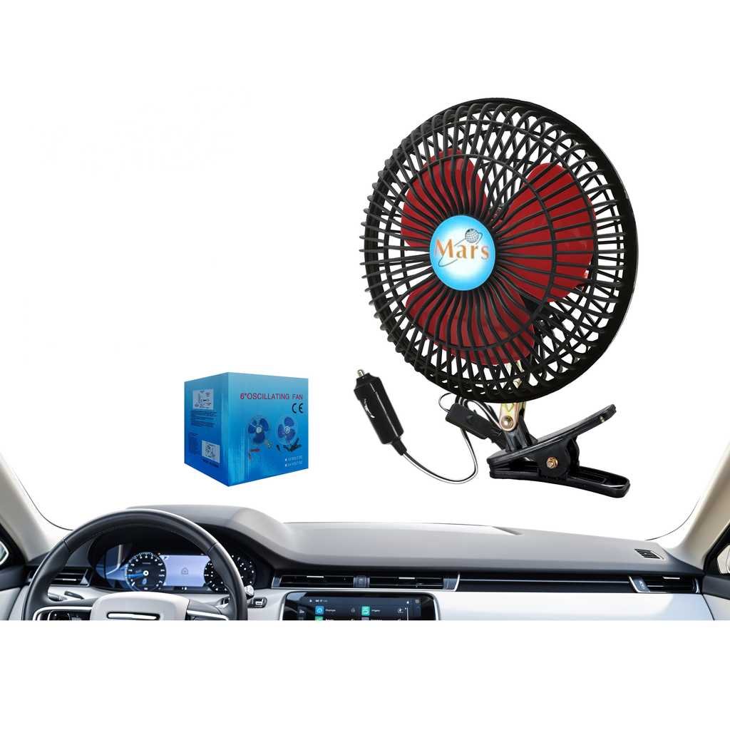 [KM-D5901] Ventilador para vehiculo 6 pulg 12V