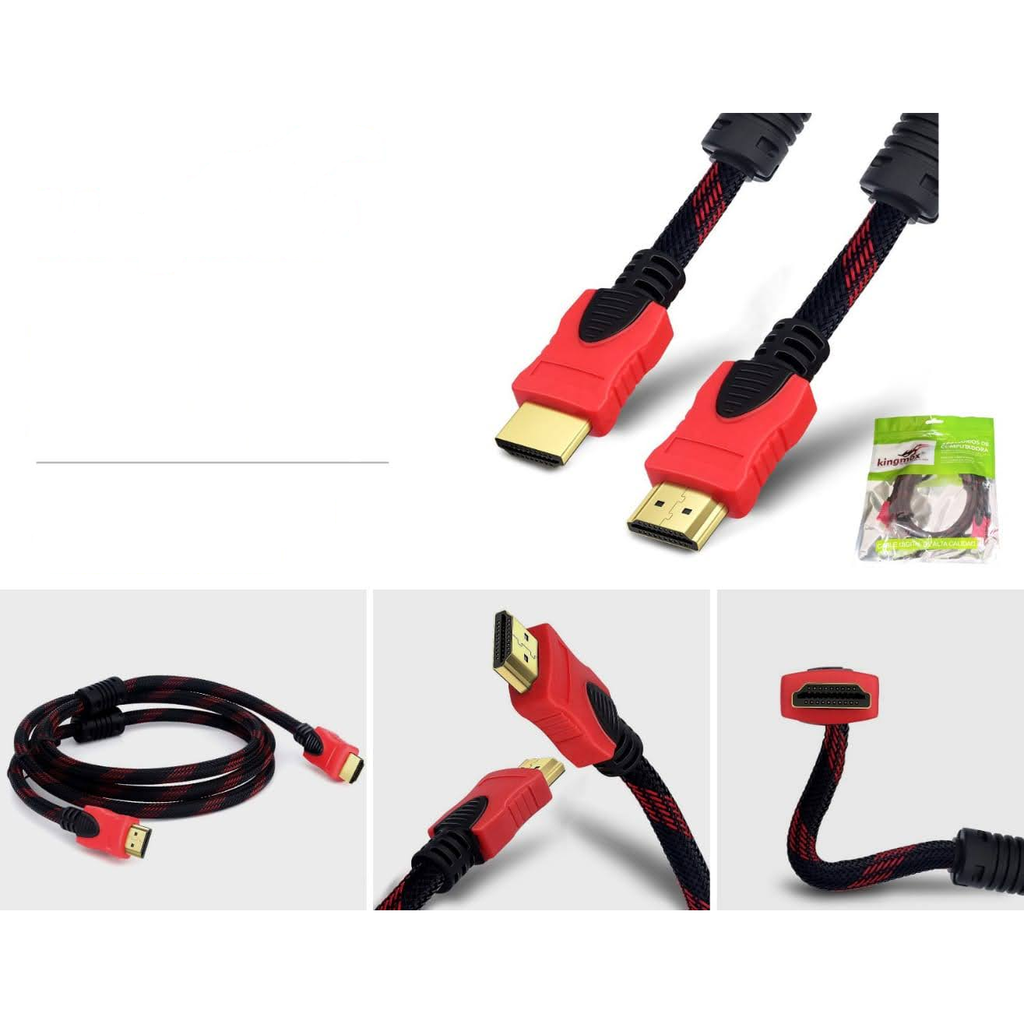 Cable HDMI 1080P tejido blindado